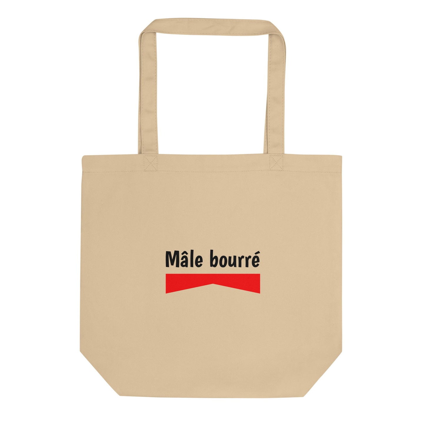 Tote bag bio Mâle bourré Oyster - Sedurro