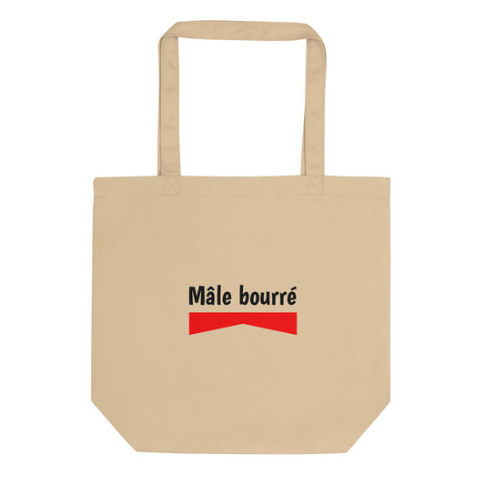 Tote bag bio Mâle bourré Oyster - Sedurro
