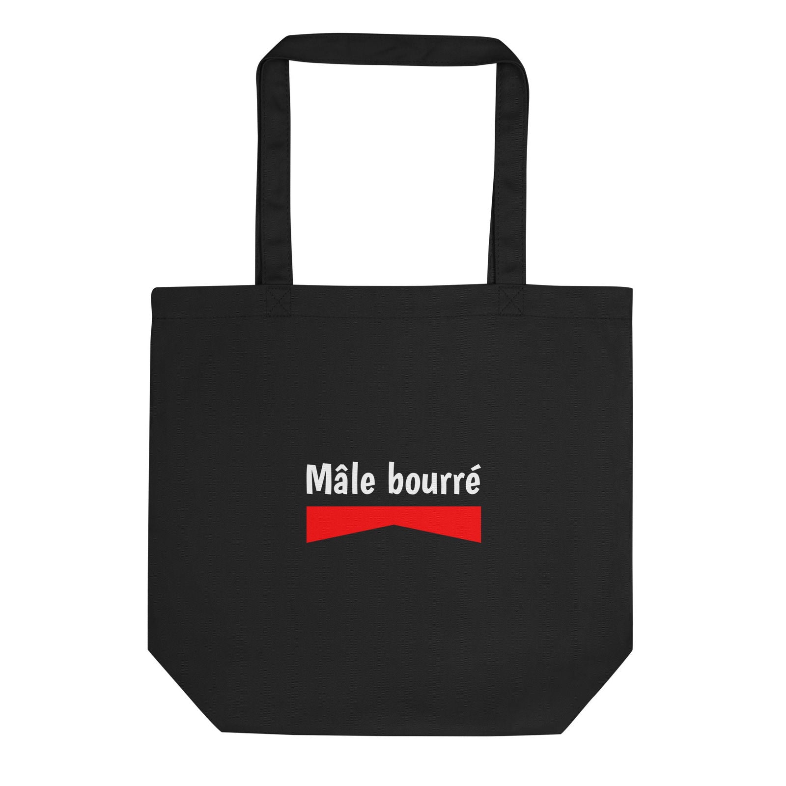 Tote bag bio Mâle bourré Noir - Sedurro
