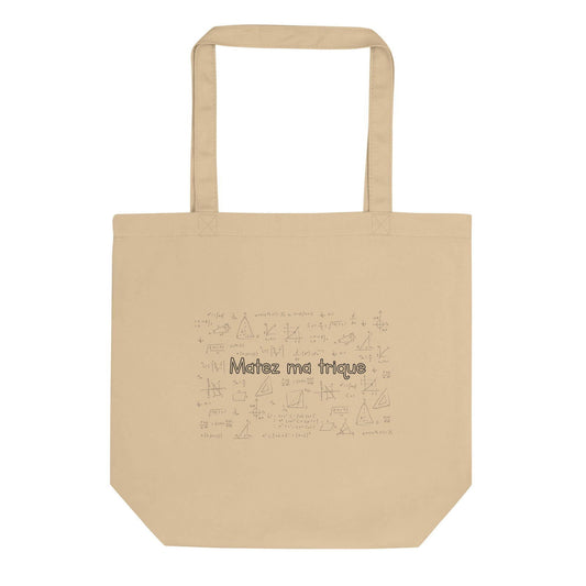 Tote bag bio Matez ma trique Oyster - Sedurro