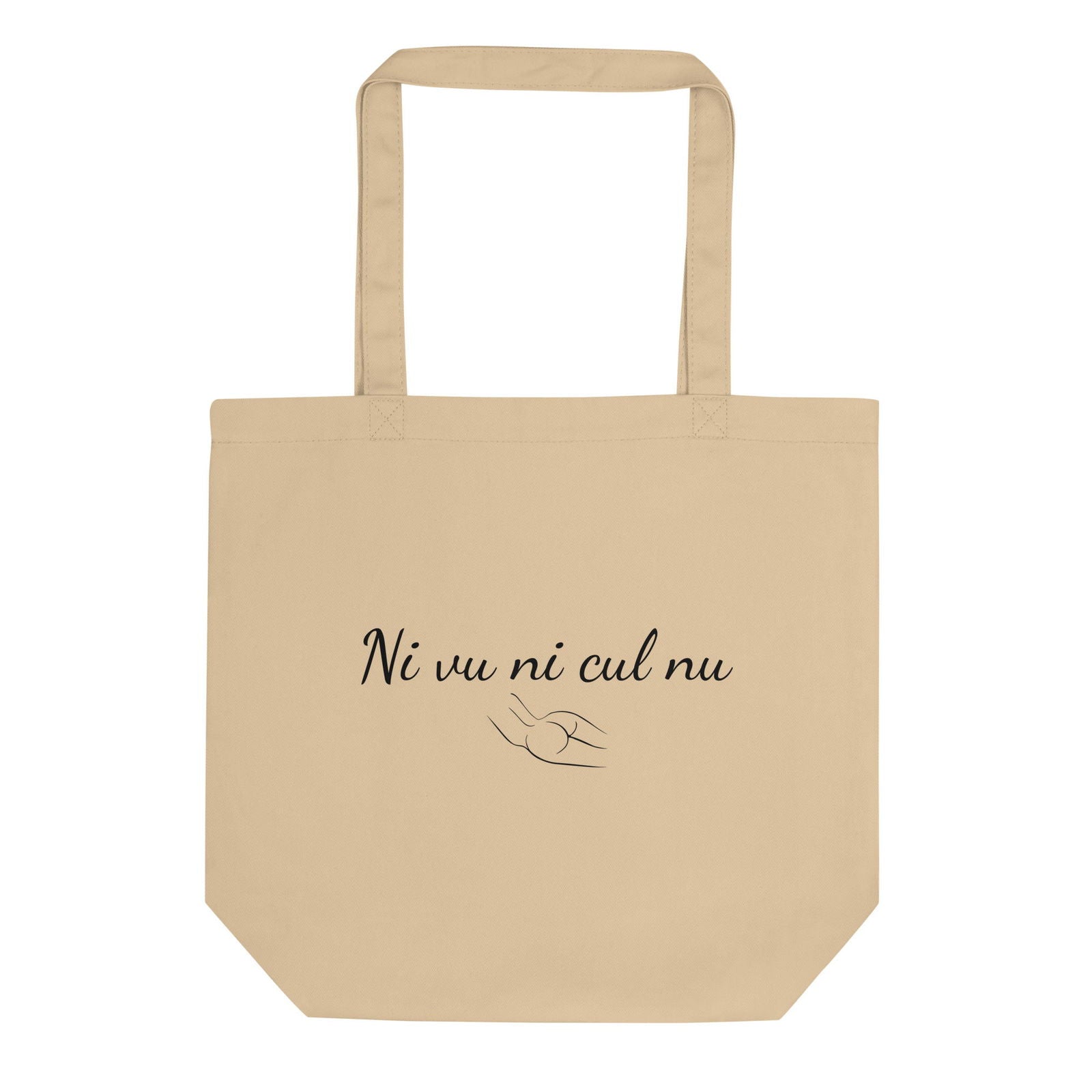 Tote bag bio Ni vu ni cul nu - Sedurro