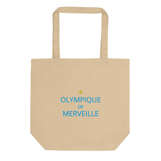 Tote bag bio Olympique de merveille Oyster - Sedurro