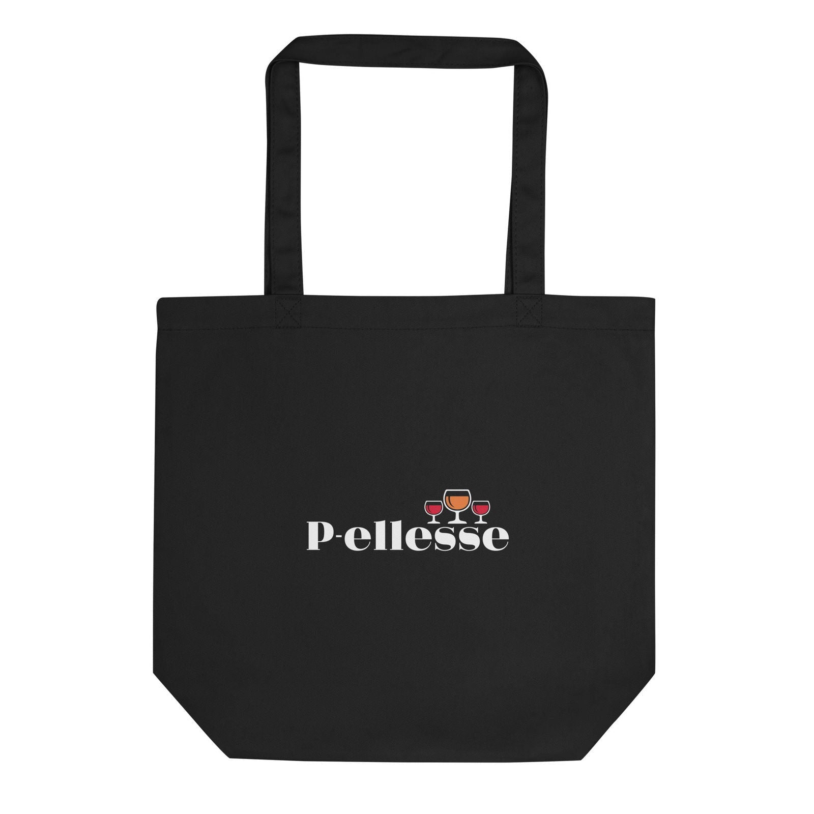 Tote bag bio P-ellesse alcool Noir - Sedurro