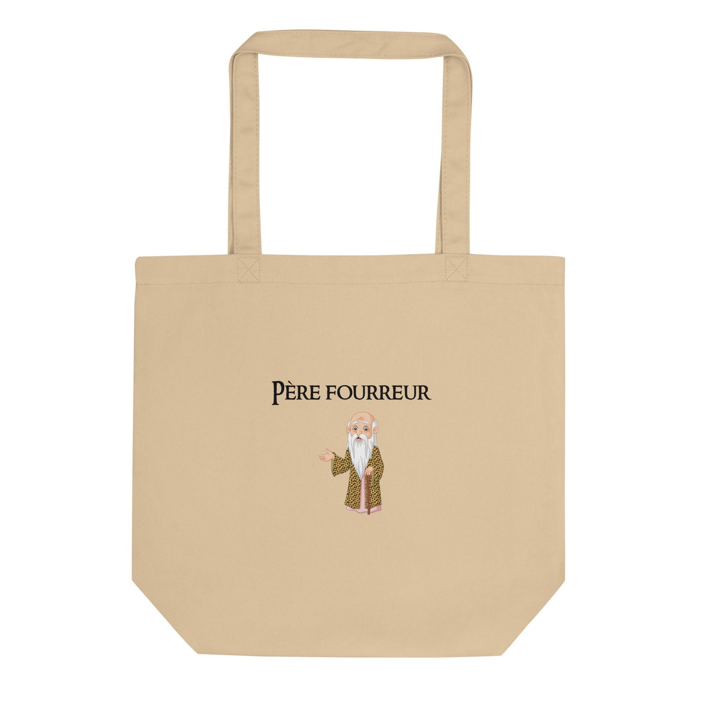 Tote bag bio Père fourreur Oyster - Sedurro