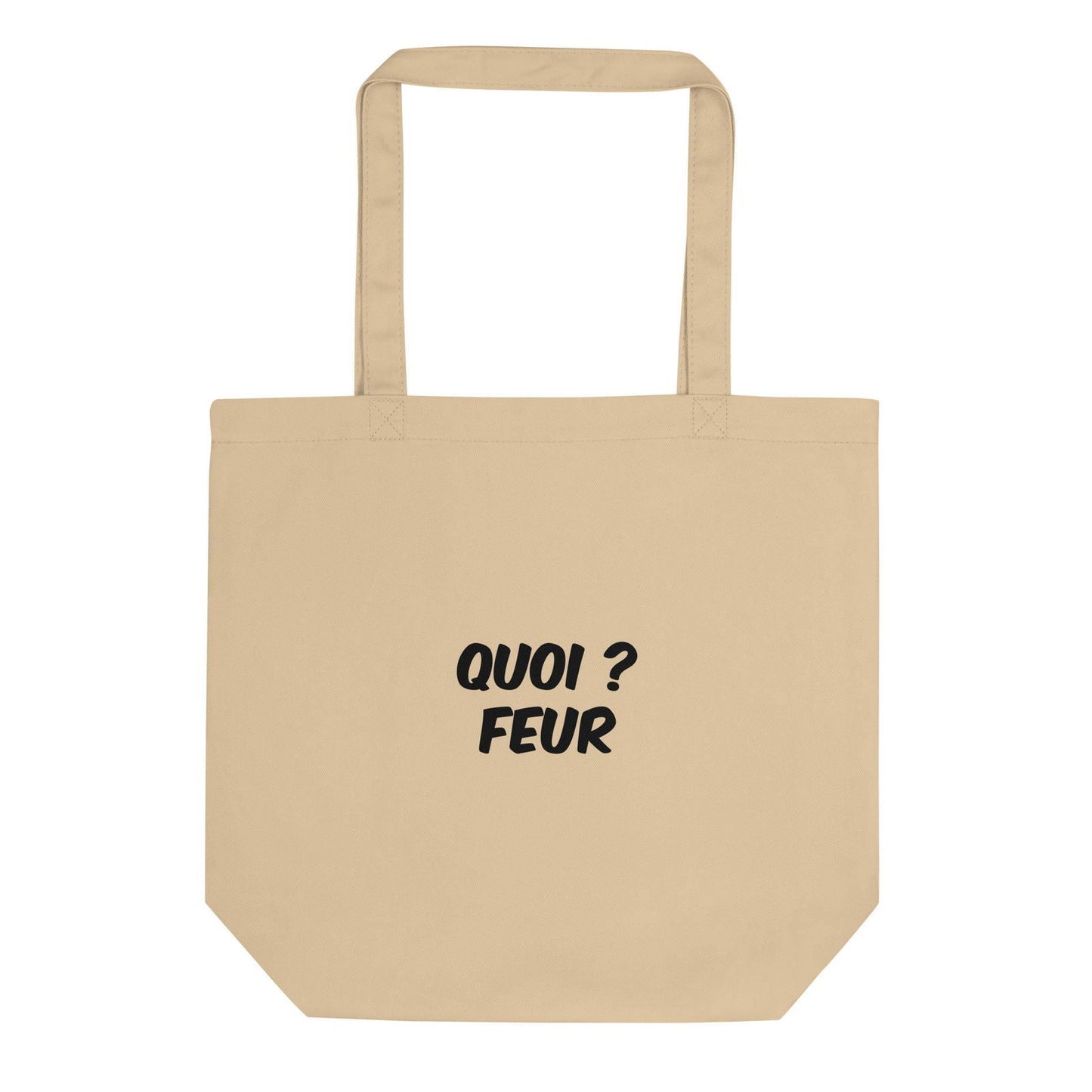 Tote bag bio Quoi feur Oyster - Sedurro