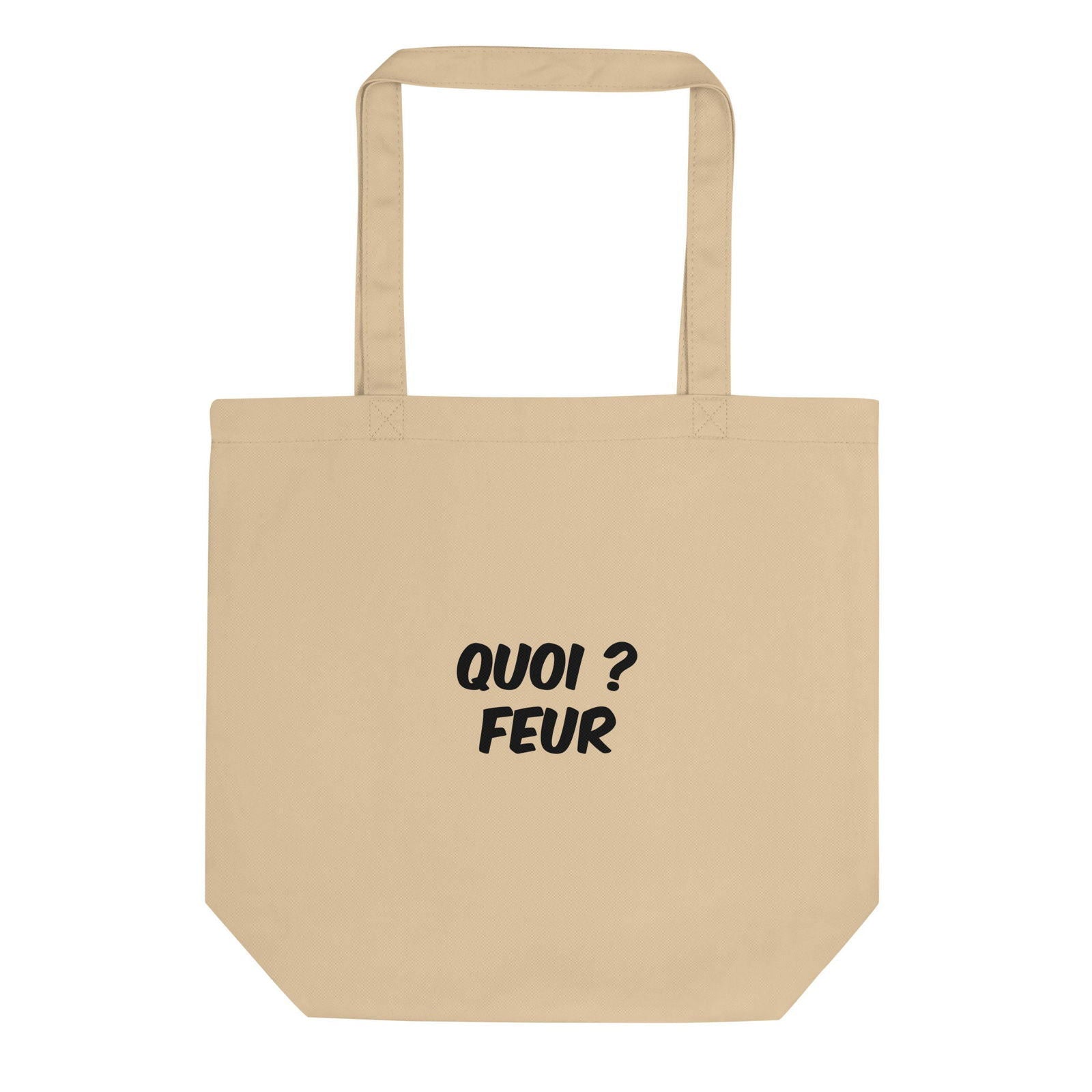 Tote bag bio Quoi feur Oyster - Sedurro