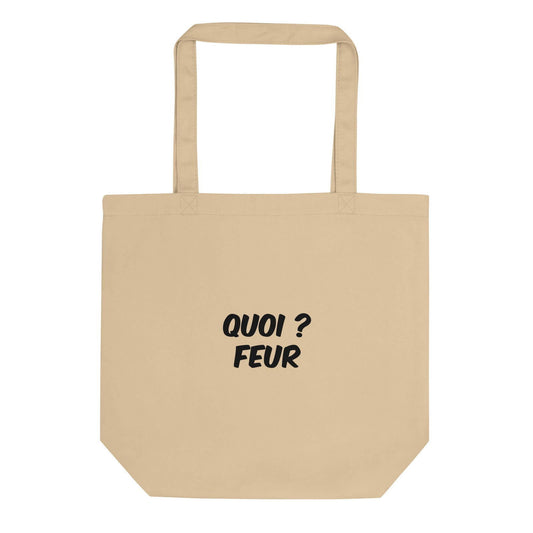 Tote bag bio Quoi feur Oyster - Sedurro