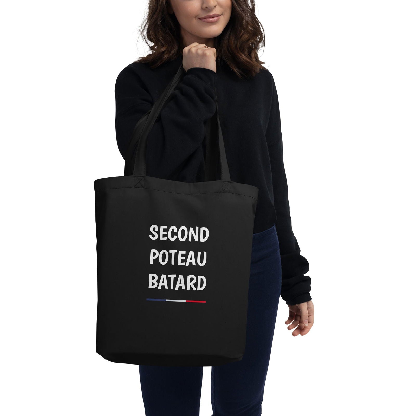 Tote bag bio Second poteau batard - Sedurro