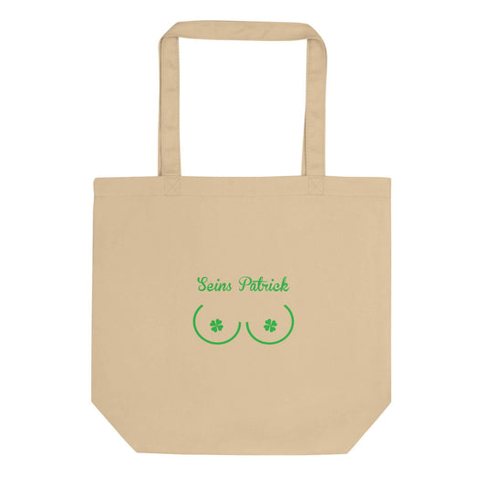 Tote bag bio Seins Saint Patrick Oyster - Sedurro