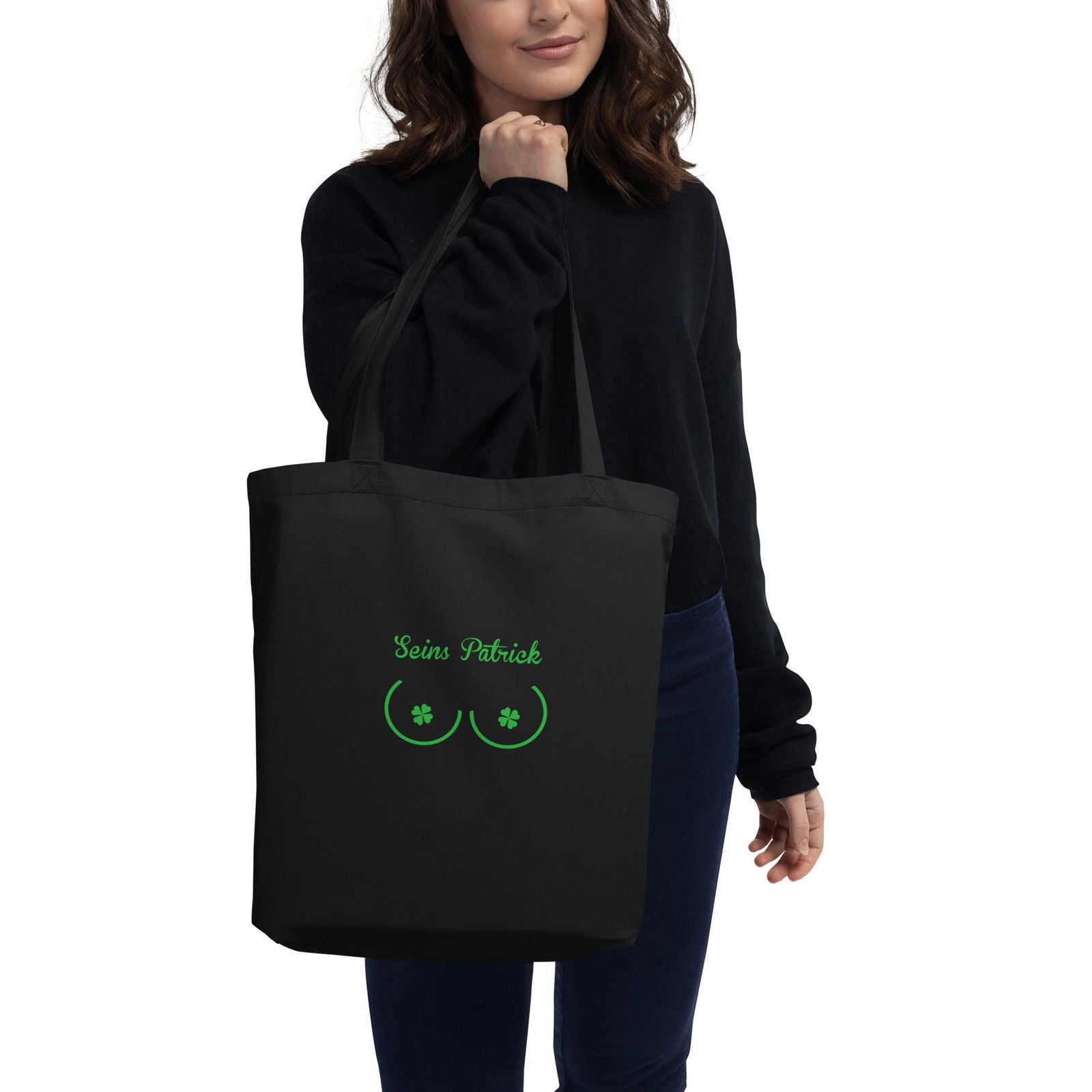 Tote bag bio Seins Saint Patrick - Sedurro
