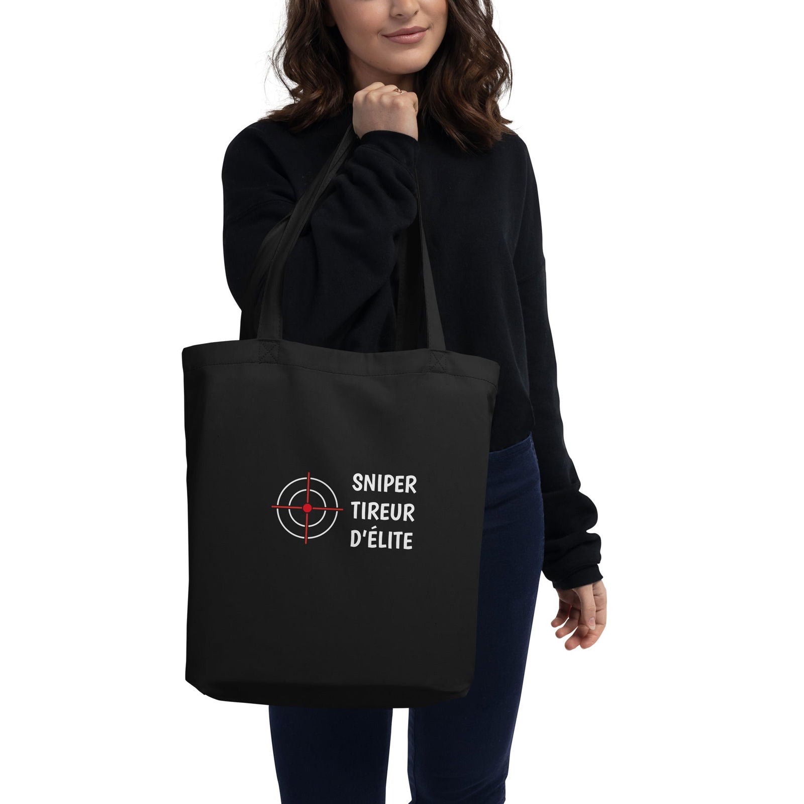 Tote bag bio Sniper tireur d'élite - Sedurro