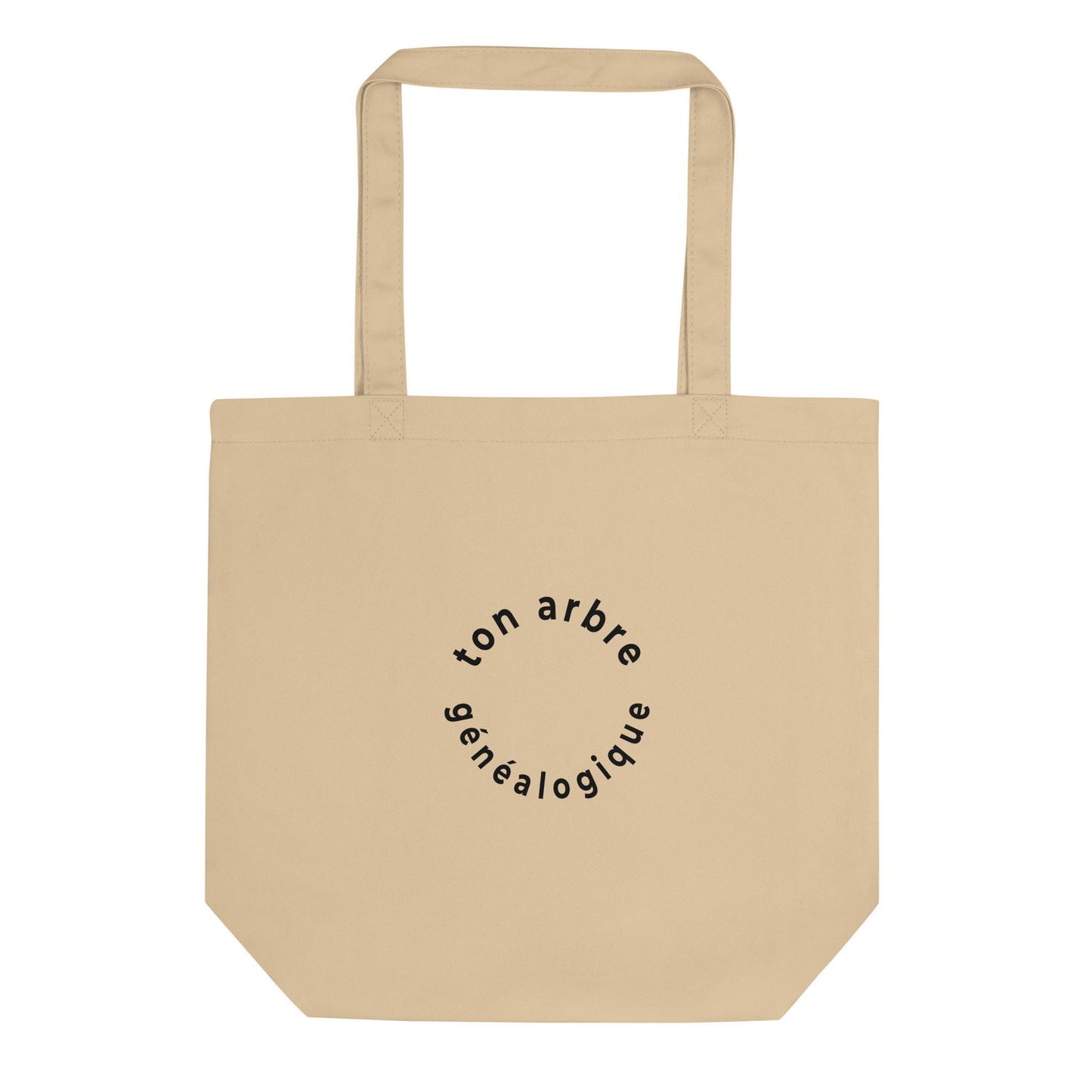 Tote bag bio Ton arbre généalogique en forme de cercle Oyster - Sedurro