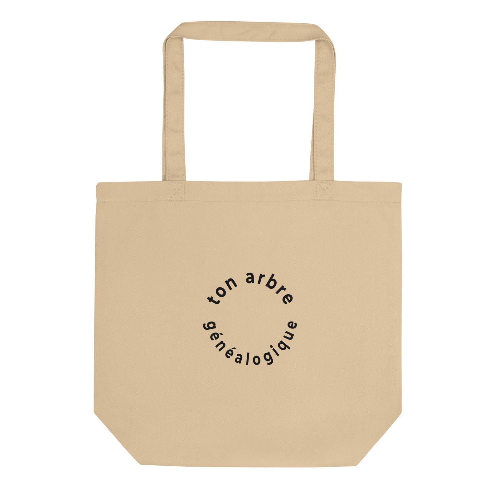 Tote bag bio Ton arbre généalogique en forme de cercle Oyster - Sedurro