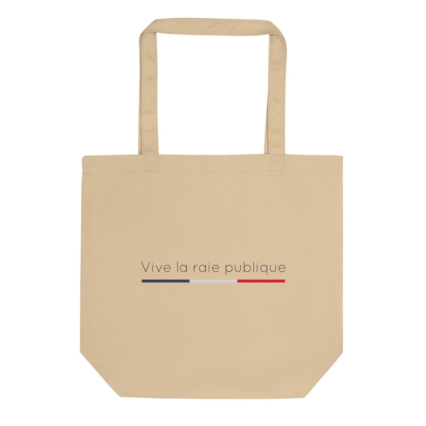 Tote bag bio Vive la raie publique Oyster - Sedurro