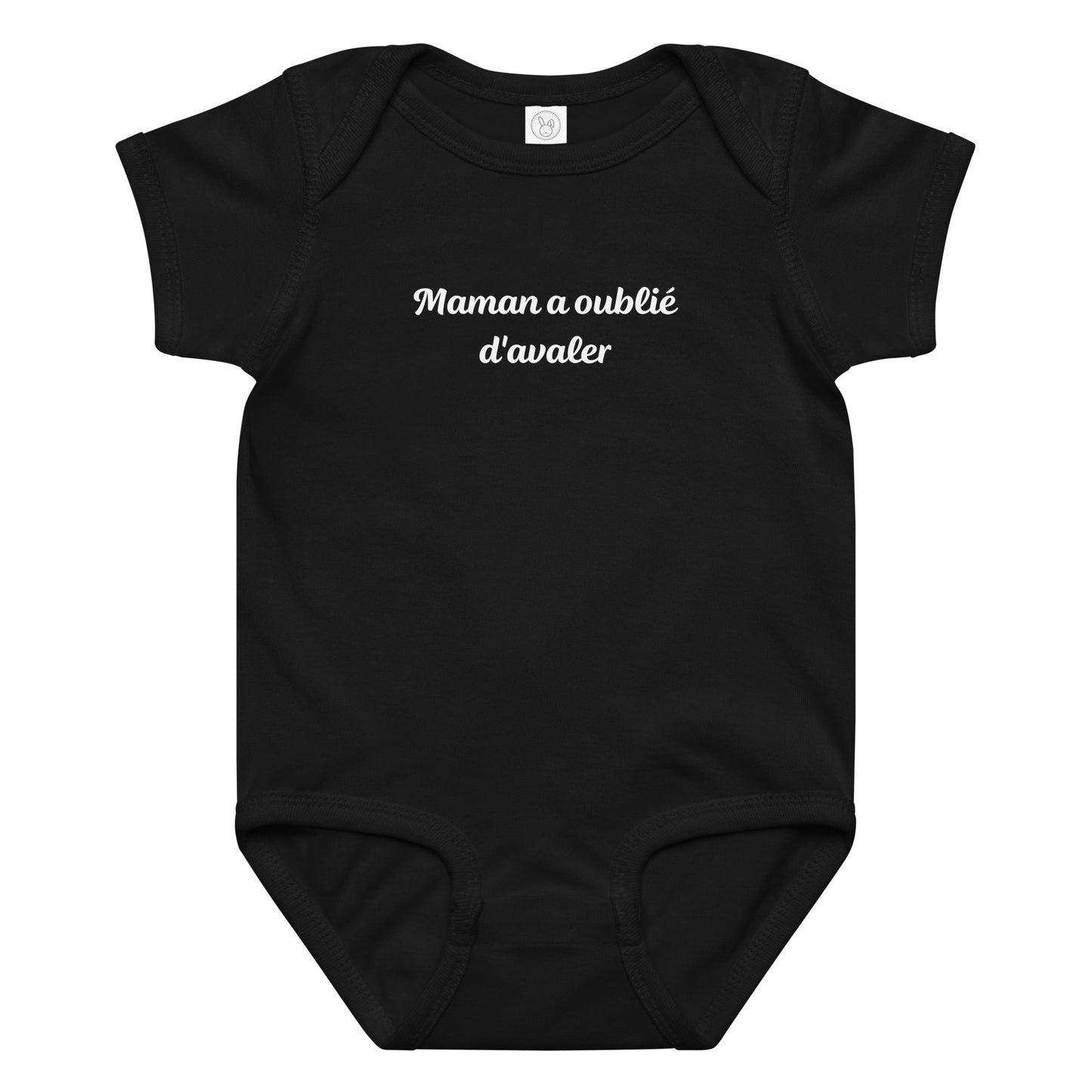 Body en jersey bébé Maman a oublié d'avaler - Sedurro