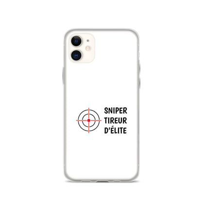 Coque iPhone Sniper tireur d'élite - Sedurro