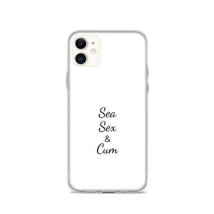 Coque iPhone Sea sex & cum - Sedurro