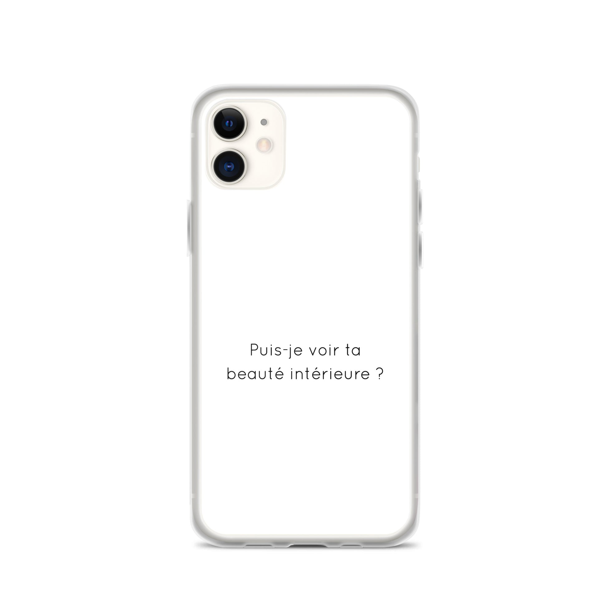Coque iPhone Puis-je voir ta beauté intérieure - Sedurro