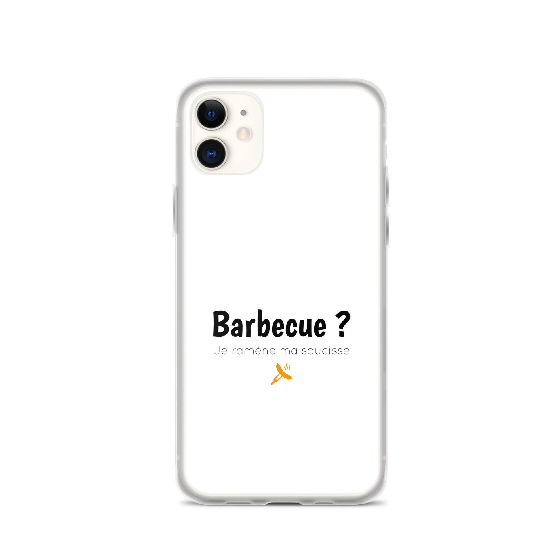 Coque iPhone Barbecue je ramène ma saucisse - Sedurro