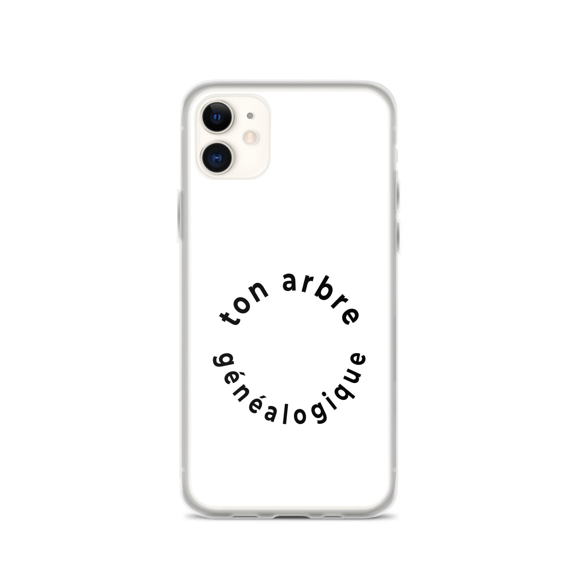 Coque iPhone Ton arbre généalogique en forme de cercle iPhone 11 - Sedurro
