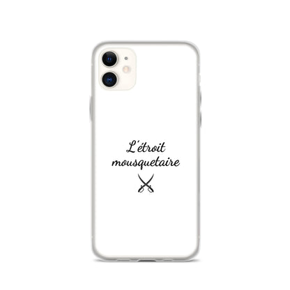 Coque iPhone L'étroit mousquetaire - Sedurro