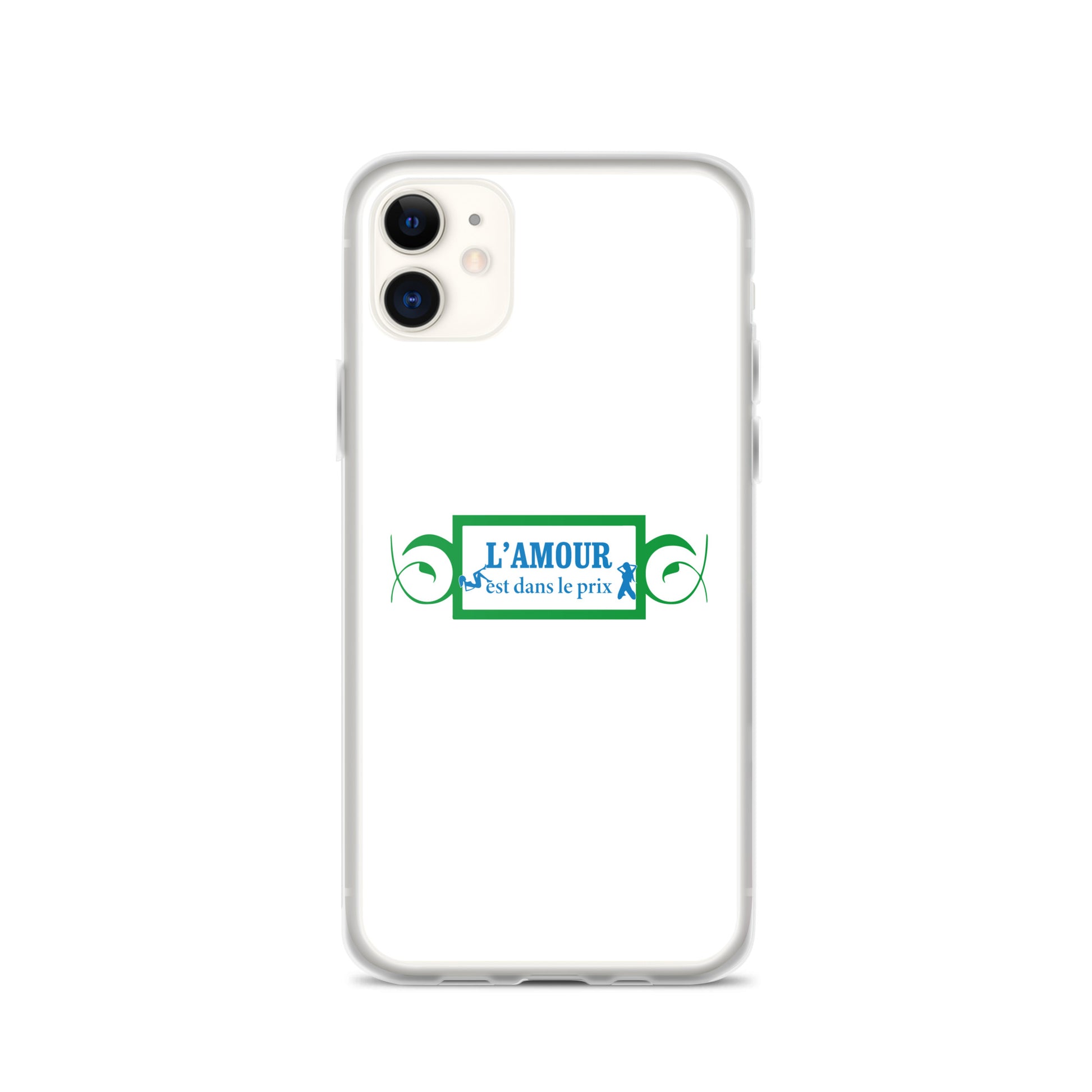 Coque iPhone L'amour est dans le prix iPhone 11 - Sedurro