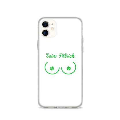 Coque iPhone Seins Saint Patrick - Sedurro