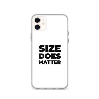 Coque iPhone Size does matter iPhone 11 - Sedurro