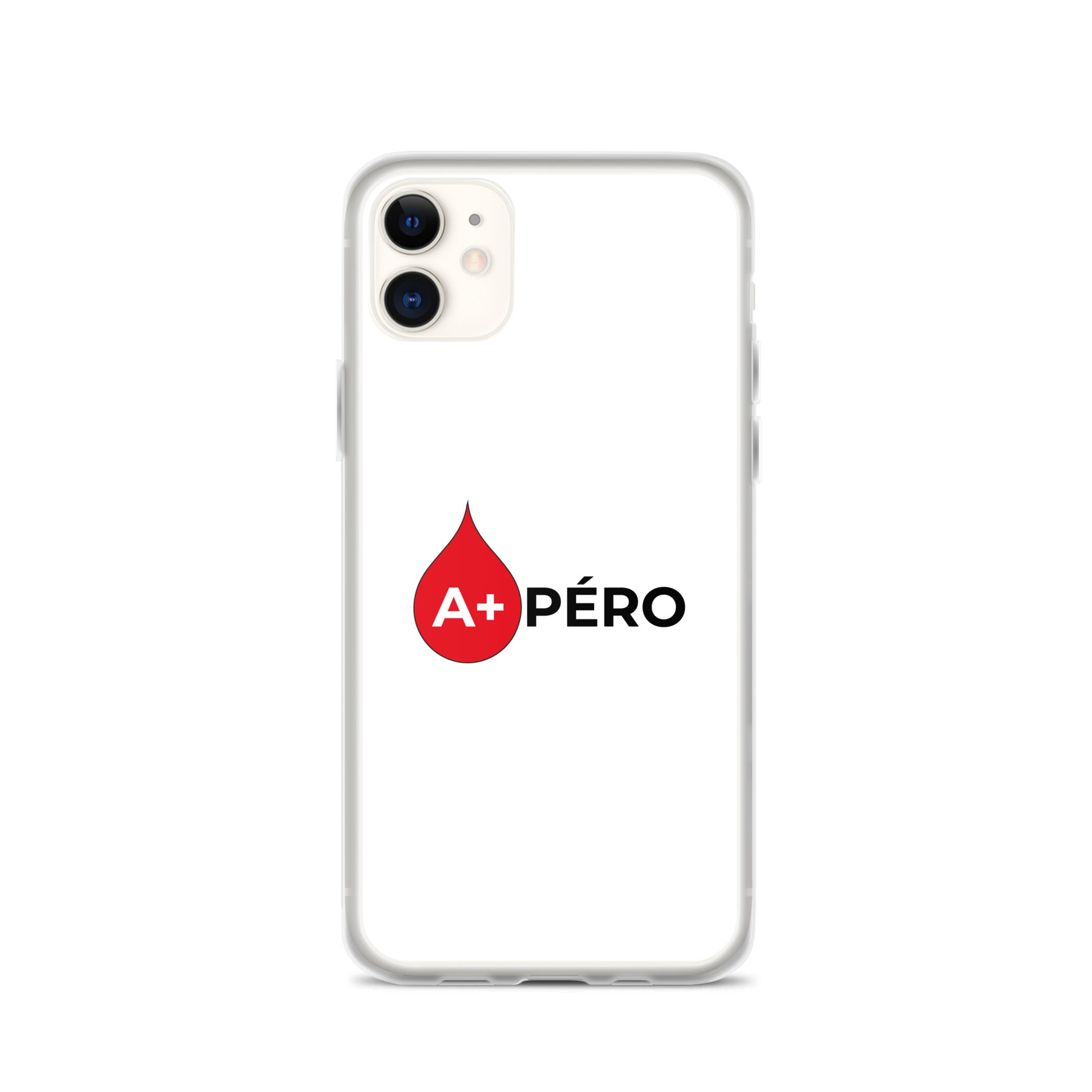 Coque iPhone Apéro groupe sanguin A+ iPhone 11 - Sedurro
