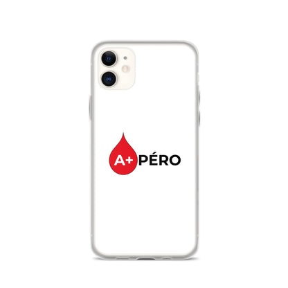 Coque iPhone Apéro groupe sanguin A+ iPhone 11 - Sedurro