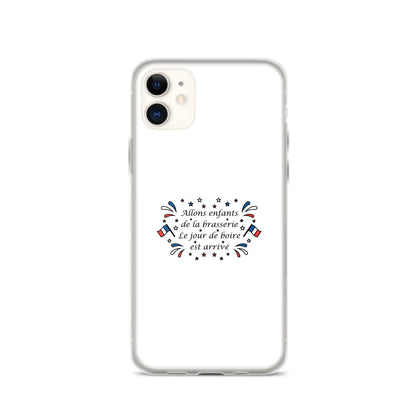 Coque iPhone Allons enfants de la brasserie - Sedurro