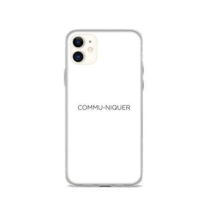 Coque iPhone Commu-niquer - Sedurro