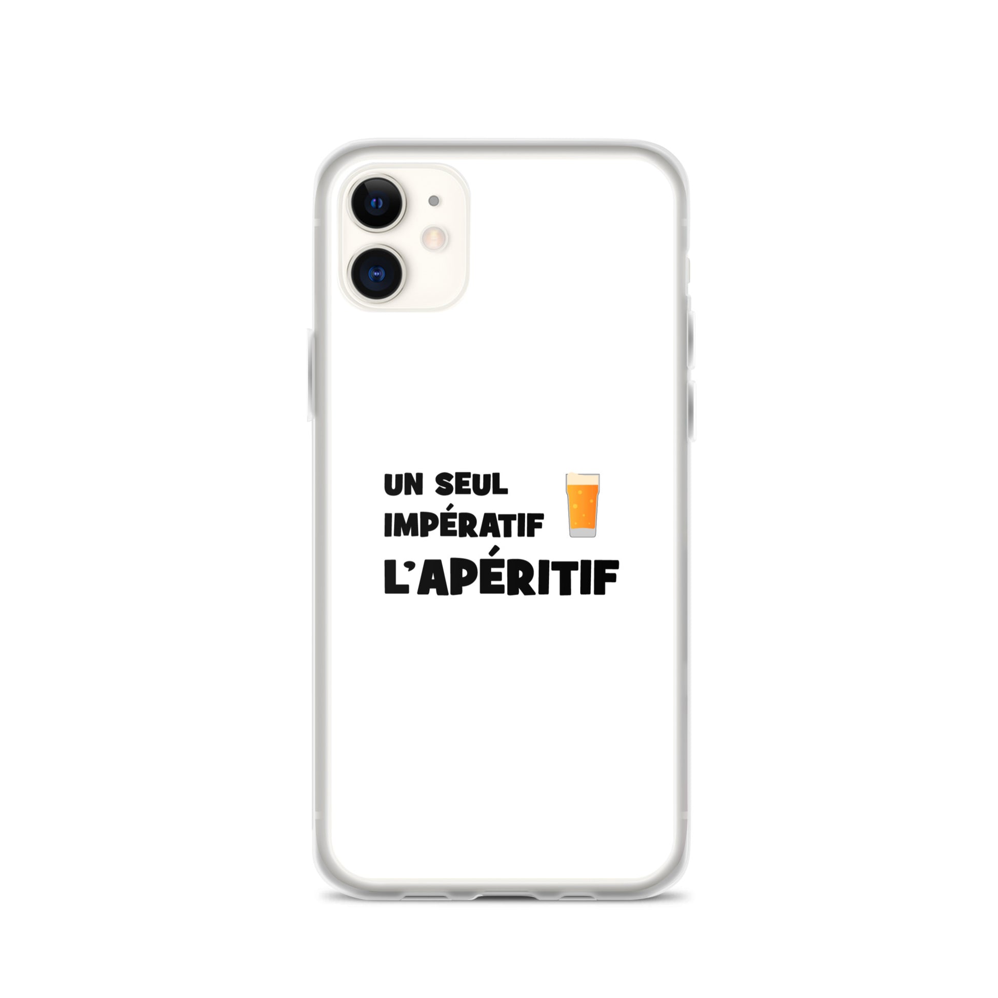 Coque iPhone Un seul impératif L'apéritif - Sedurro