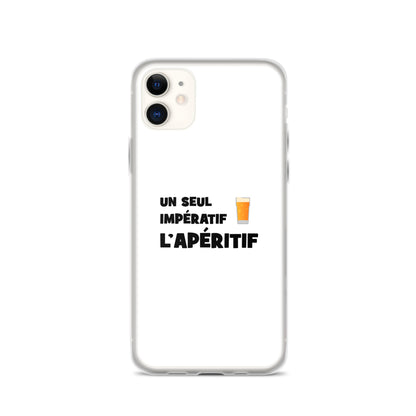 Coque iPhone Un seul impératif L'apéritif - Sedurro