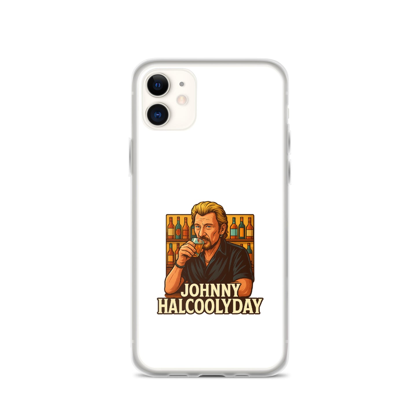 Coque iPhone Johnny Halcoolyday - Sedurro