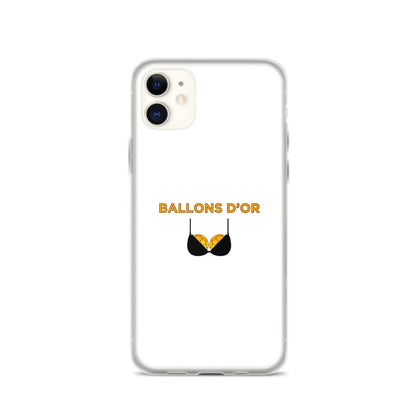Coque iPhone Ballons d'or - Sedurro