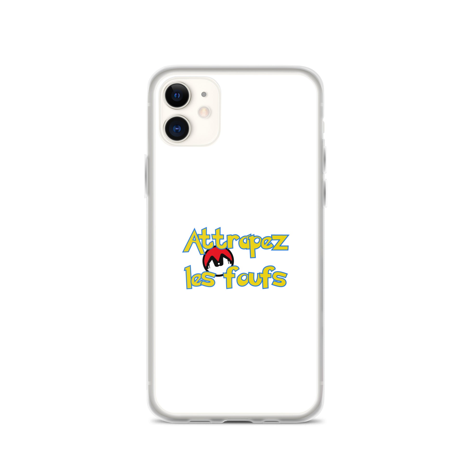 Coque iPhone Attrapez les foufs Pokeboule - Sedurro