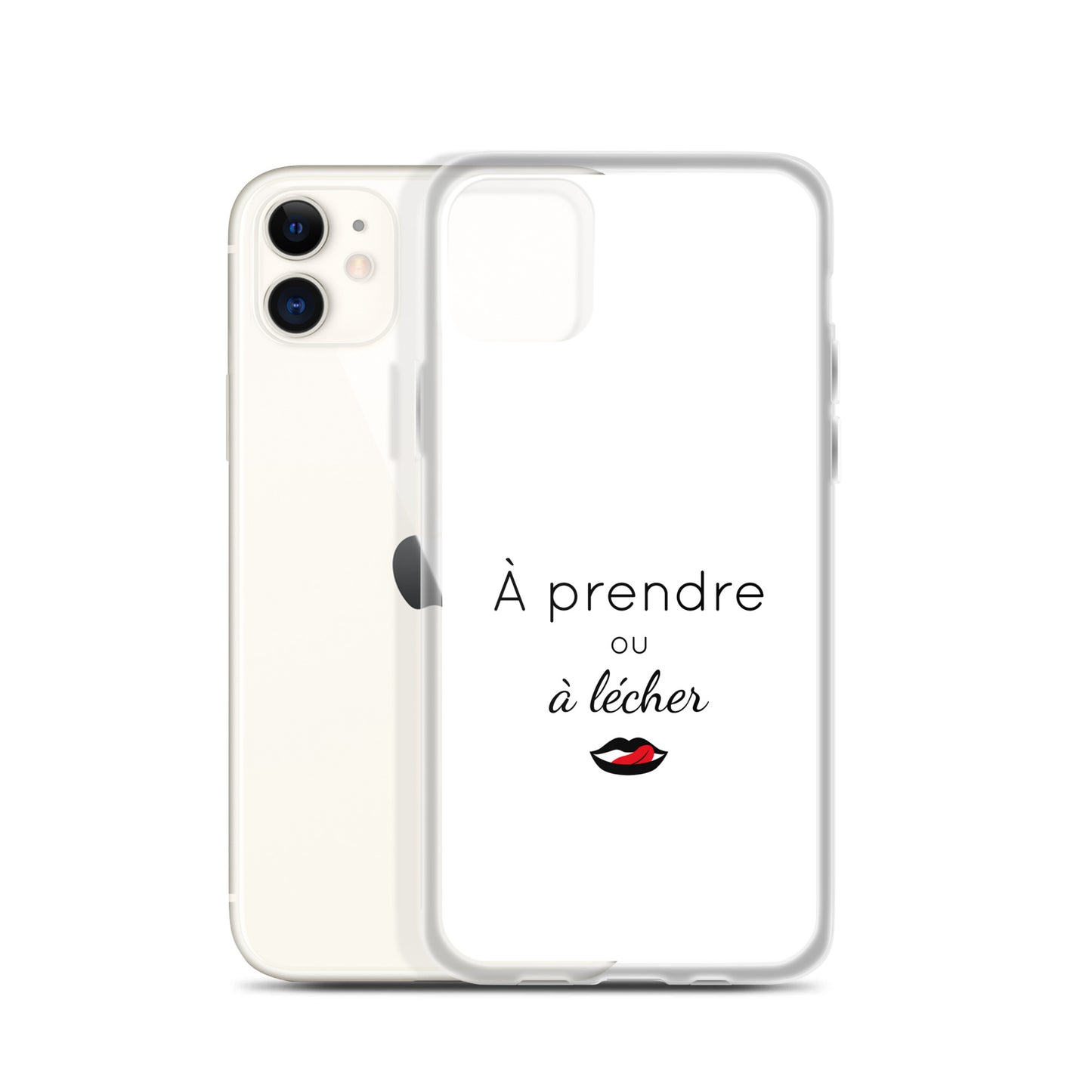 Coque iPhone À prendre ou à lécher iPhone 11 - Sedurro