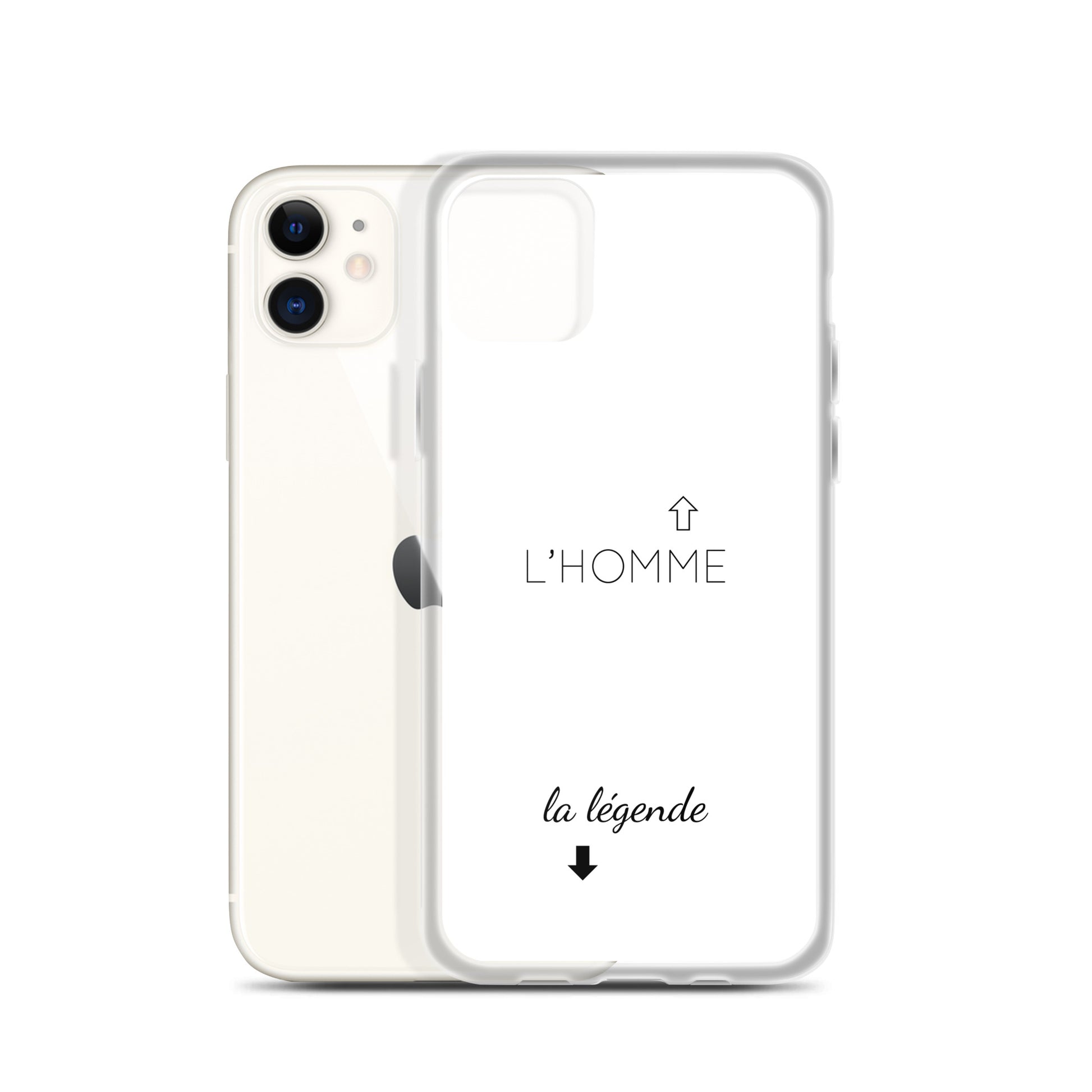 Coque iPhone L'homme et la légende iPhone 11 - Sedurro