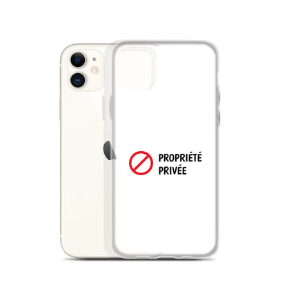 Coque iPhone Propriété privée iPhone 11 - Sedurro