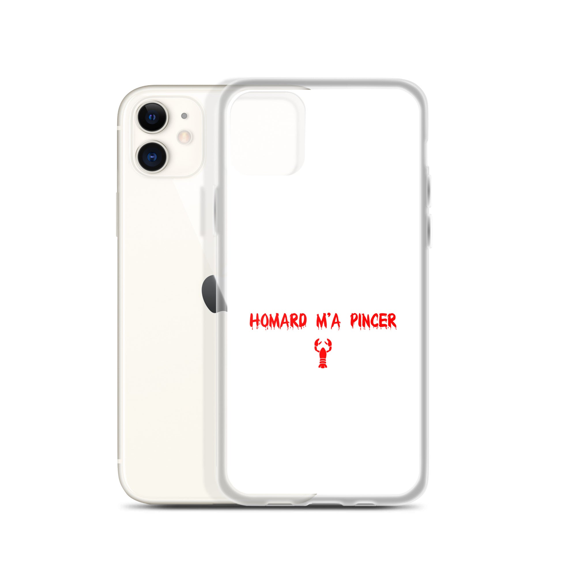 Coque iPhone Homard m'a pincer iPhone 11 - Sedurro