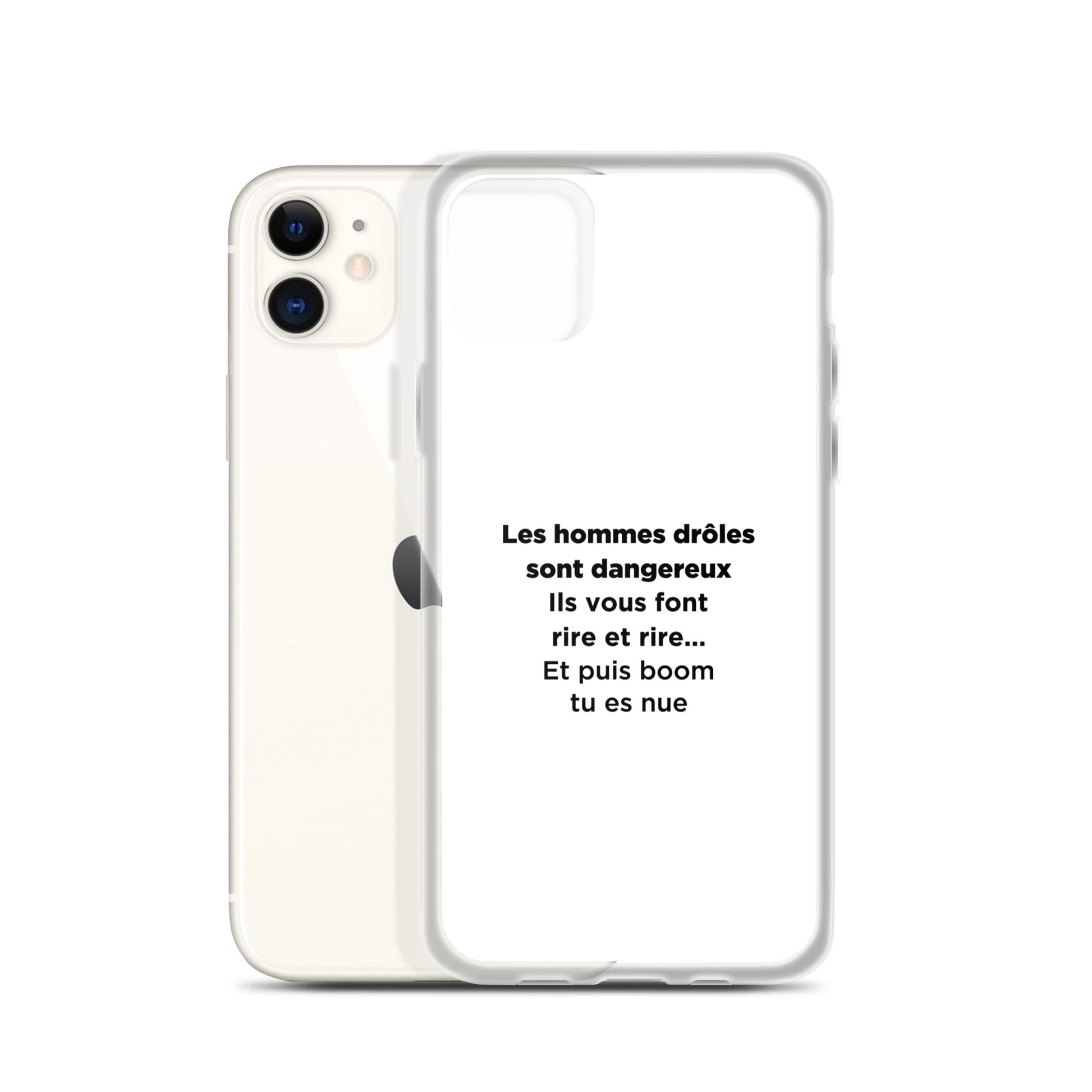 Coque iPhone Les hommes drôles sont dangereux - Sedurro