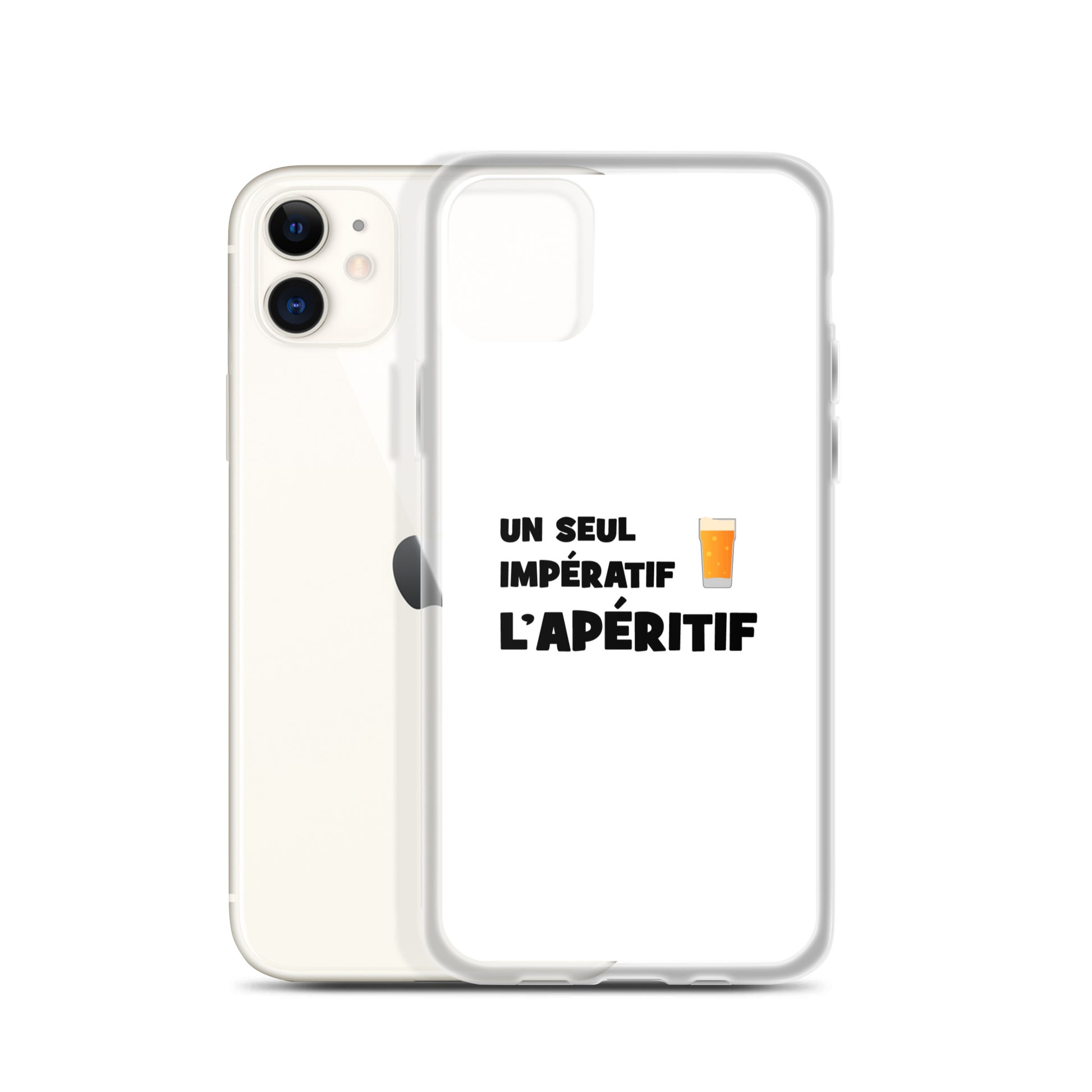 Coque iPhone Un seul impératif L'apéritif - Sedurro