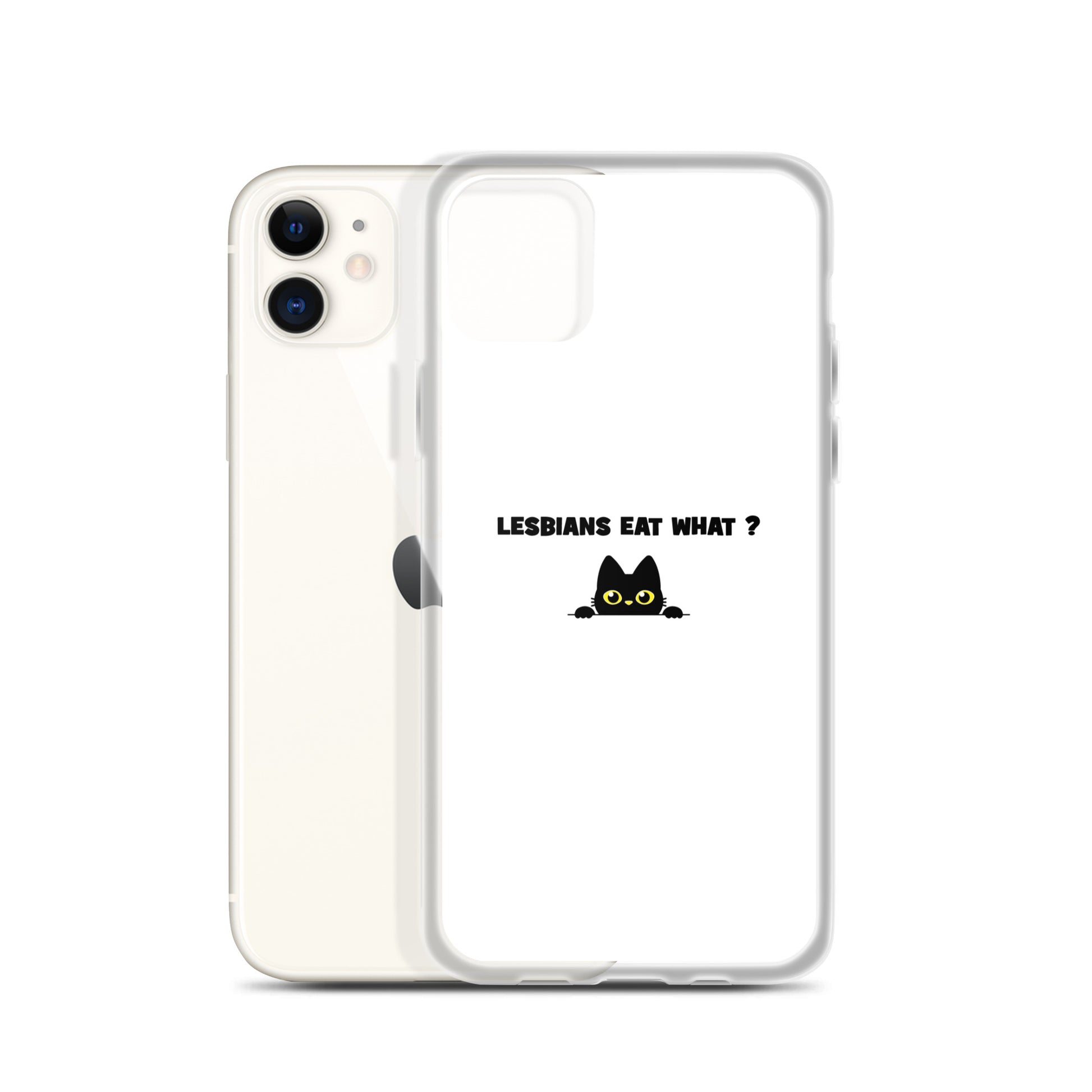 Coque iPhone Cat Lesbians eat what - Sedurro
