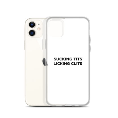Coque iPhone Sucking tits Licking clits - Sedurro
