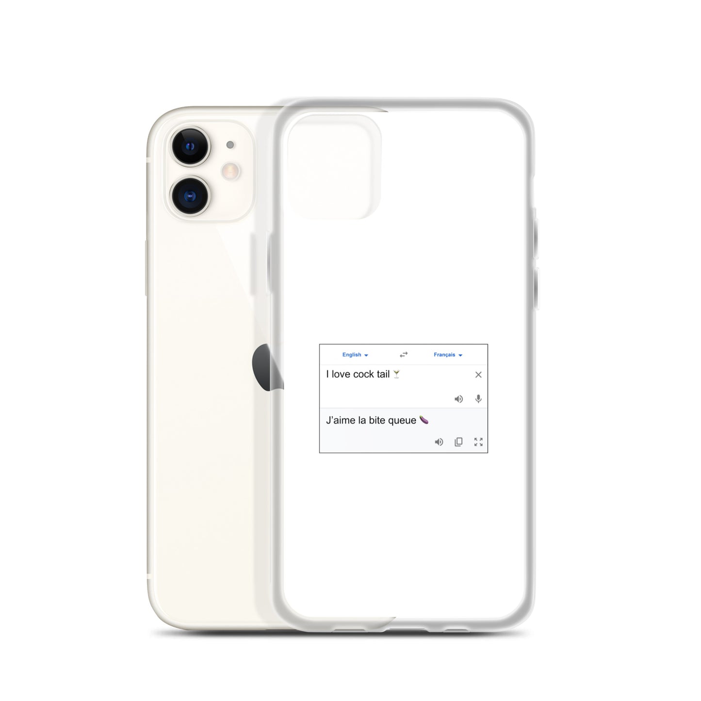 Coque iPhone Traduction cocktail - Sedurro