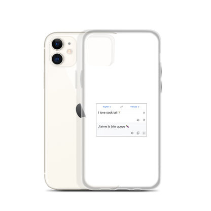 Coque iPhone Traduction cocktail - Sedurro