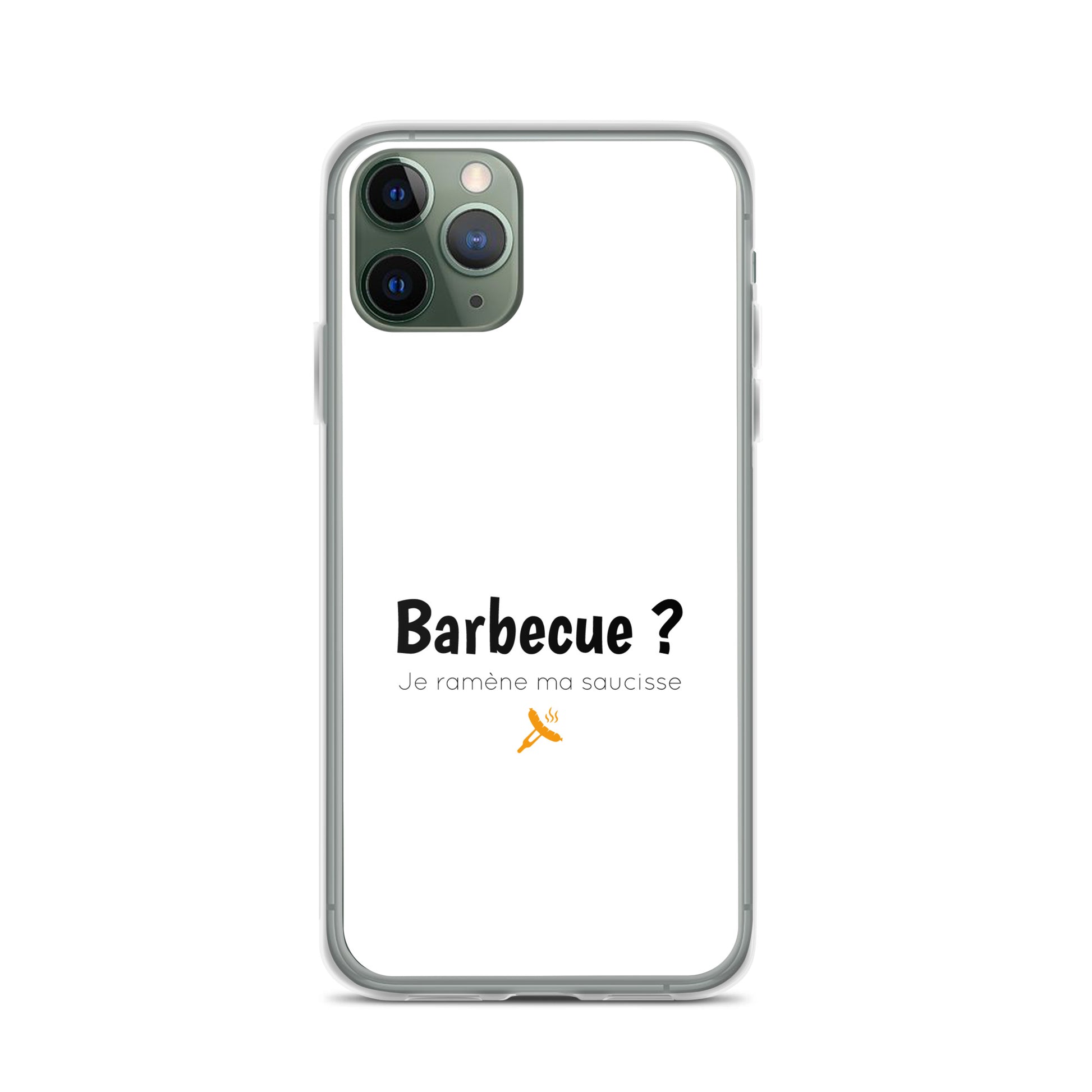 Coque iPhone Barbecue je ramène ma saucisse - Sedurro