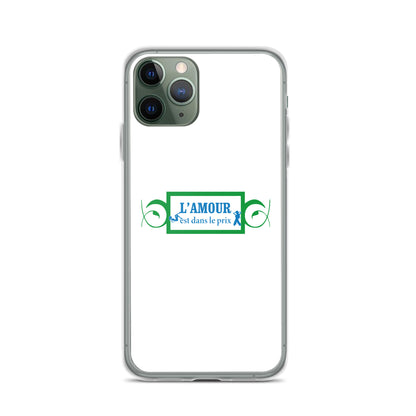 Coque iPhone L'amour est dans le prix iPhone 11 Pro - Sedurro