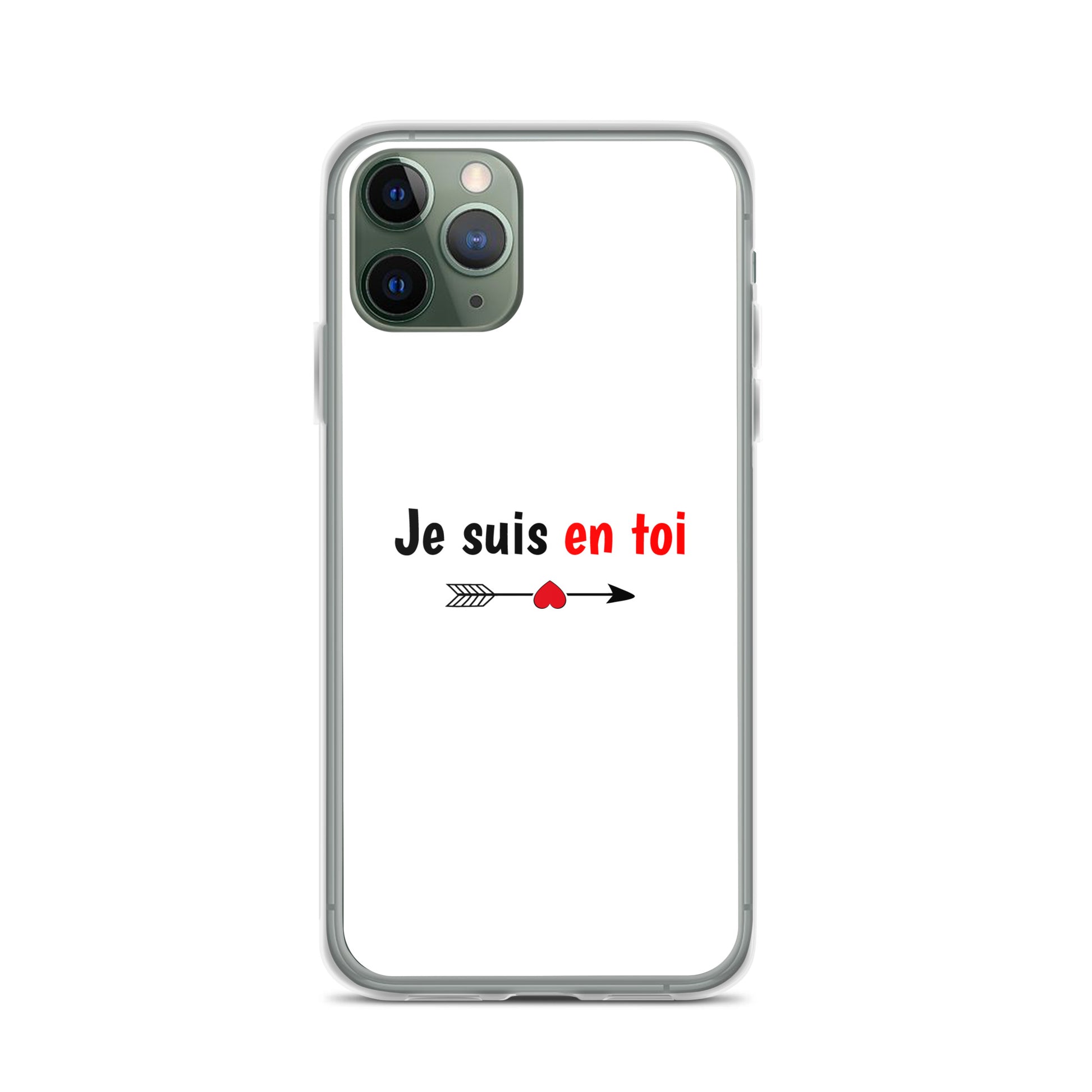 Coque iPhone Je suis en toi flèche cupidon iPhone 11 Pro - Sedurro